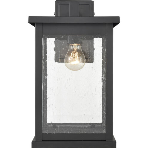Bowton 1 Light 15.25 inch Powder Coated Black Outdoor Wall Sconce